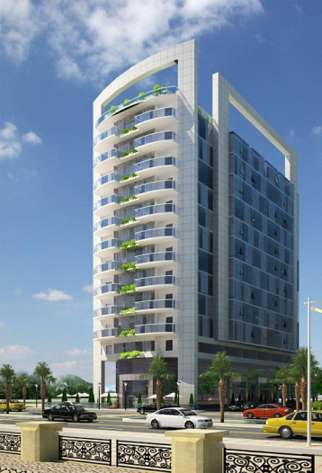 Architectural rendering of Albasha Building