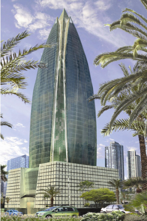 Architectural rendering of Khalijiah Tower